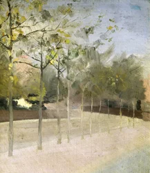 Chelsea Embankment, Platanen, 1908